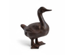 Statuette déco canard fonte 18x7cm