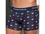 Boxer Long Motifs Coqs Garçon Français