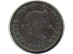 ESPAGNE 8 MARAVEDIS 1818 JA VARIETE FERDINAND VII TB+ (W461)