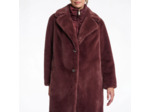 Veste longue Rino et Pelle en fausse fourrure