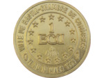 ECU TEMPORAIRE 1 ECU DE BASTIA 1995 UNC