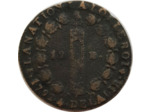 FRANCE 12 DENIERS FRANÇOIS 1792 an 4 I (Limoges) TB 10gr80