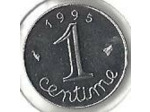 FRANCE 1 CENTIME EPI 1995 SUP