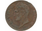 MONACO 5 CENTIMES 1837 MC TB+ N1