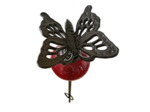 Ensemble 3 tuteurs boules fonte papillon 8x135cm