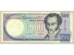 VENEZUELA 500 BOLIVARES 31-05-1990 SERIE Q TB+
