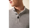 Pull col montant boutonné   Bourboule