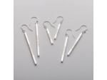 Boucles d'oreilles monolithique