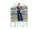 Chinon - affiche, carte postale