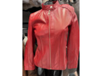 MA7352 Blouson femme cuir  rouge