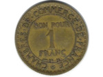 FRANCE 1 FRANC DOMARD 1920 TB+ (G468)