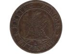 FRANCE 1 CENTIME NAPOLEON III 1853 A (Paris) TTB (G86)