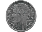 FRANCE 50 CENTIMES MORLON ALU 1945 SUP-