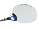 LOUPE DE TRAVAIL SUR PIED SANS MONTURE AVEC 2 LED Grossissement de 2.5 à 5X
