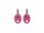 Boucles d'oreilles What About Me Petit Modèle Rose Néon