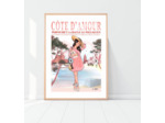 Côte d'Amour - affiche, carte postale