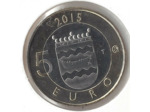FINLANDE 2015 5 EURO HERISSON SUP