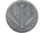 FRANCE 50 CENTIMES BAZOR 1944 B TTB+