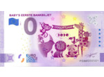 PAYS BAS 2020-1 BABY S EERSTE BANKBILJET BILLET SOUVENIR 0 EURO TOURISTIQUE NEUF