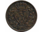 ITALIE 5 CENTESIMI SARDAIGNE 1826 MV P TB+