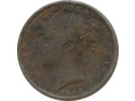GRANDE BRETAGNE 1 FARTHING VICTORIA 1853 TB+