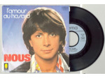 45 Tours HERVE VILARD "L'AMOUR AU HASARD" / "NOUS"