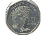 ILE MAURICE 10 RUPEES 2000 TTB+