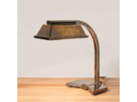 Lampe de bureau laiton vintage 29x15x28cm