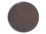 BELGIQUE 2 CENT 1909 FR TTB+