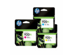HP - Lot cartouches encre Magenta Cyan Jaune - 920XL CD973AE BGX CD972AE BGX CD974AE BGX