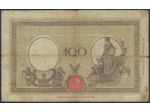 ITALIE 100 LIRES 9 DECEMBRE 1942 SERIE N6 TB