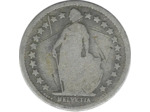 SUISSE 1/2 FRANC 1881 B TB-
