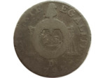 FRANCE 1 SOL AUX BALANCES 1793 D. (Dijon) 9gr97 B+