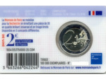 FRANCE 2020 2 EURO COMMEMORATIVE RECHERCHE MEDICAL MERCI COINCARD