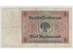 ALLEMAGNE 5 RENTENMARK 1926 TB+
