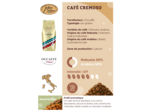Café en grains 50% robusta 50% arabica 1kg