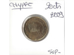 CHYPRE 2009 20 CENTIMES SUP