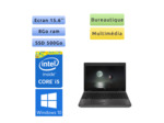 PC portable HP Windows 10 - i5 8GB 500GB SSD 15.6" - Ordinateur