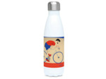 Gourde isotherme Cyclisme "Monsieur Vélo" - Personnalisable