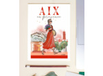 Aix - affiche, carte