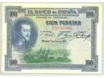 ESPAGNE 100 PESETAS 01-07-1925 SERIE F 960 TB+