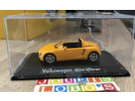 VOLKSWAGEN ECO RACER CABRIOLET ORANGE 1/43 BOITE ABIMEE