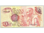 GHANA 10 CEDIS 02-01-1978 SERIE WI TTB