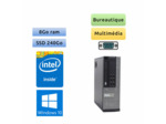Dell Optiplex 9020 SFF - Windows 10 - G3240 8Go 240Go SSD - Port Serie - Ordinateur Tour Bureautique PC