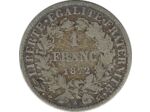 FRANCE 1 FRANC CERES 1872 A PETIT A (Paris) TB+