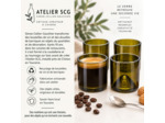 Coffret Chocolat & Tasse Artisanale de Touraine - Palets Noisette & Verre Recyclé