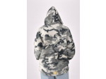 Sweat à capuche camouflage logo "petite patte de chien"