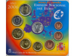 ESPAGNE 2006 SERIE 8 MONNAIES ET UNE MEDAILLE B.U