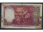 ESPAGNE 500 PESETAS 24-04-1931 TB+ Taches