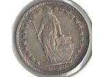 SUISSE 1/2 FRANC 1945 B TTB+